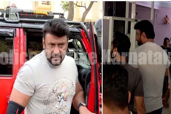 ಮಹಿಳೆಗೆ ನಾಯಿ ಕಚ್ಚಿದ ಪ್ರಕರಣ ಪೊಲೀಸರ ಮುಂದೆ ಹೇಳಿಕೆ ಕೊಟ್ಟ ನಟ ದರ್ಶನ್