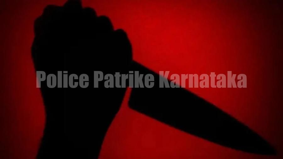 ಪೊಲೀಸ್ ಠಾಣೆಯಲ್ಲೇ ಪತ್ನಿಯ ಕತ್ತು ಸೀಳಿ ಕೊಲೆಗೆ ಯತ್ನಿಸಿದ ಪತಿ : ಗಂಭೀರ ಗಾಯ