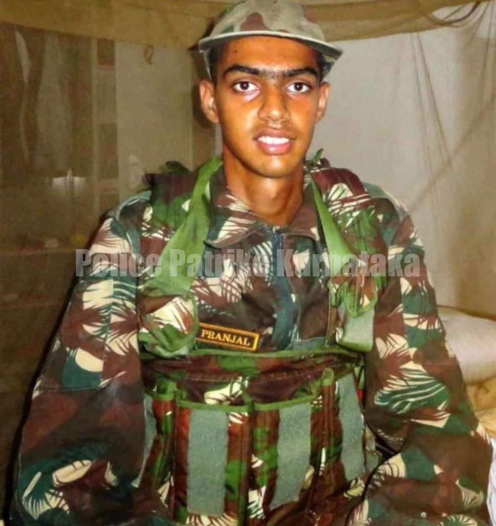 ಉಗ್ರರ ವಿರುದ್ದ ಹೋರಾಡಿ ಹುತಾತ್ಮರಾದ ಕರಾವಳಿಯ ವೀರ ಯೋಧ ಕ್ಯಾಪ್ಟನ್ ಎಂ.ವಿ ಪ್ರಾಂಜಲ್