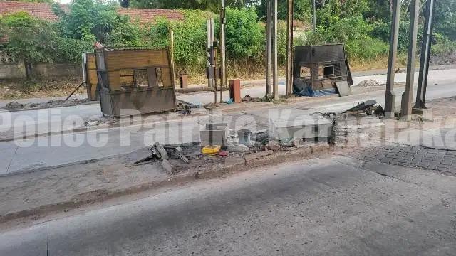 ಸುರತ್ಕಲ್ ಟೋಲ್ ಗೇಟ್ ನ ಅವಶೇಷಗಳ ತೆರವು..!