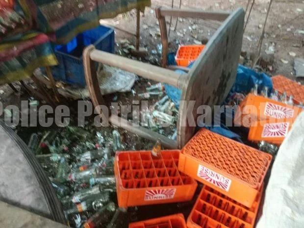 ಬೆಳ್ತಂಗಡಿ: ರಸ್ತೆ ಬದಿಯಲ್ಲಿದ್ದ ಗೂಡಂಗಡಿಯನ್ನು ರಾತ್ರಿ ವೇಳೆ ಧ್ವಂಸಗೊಳಿಸಿದ ಕಿಡಿಗೇಡಿಗಳು