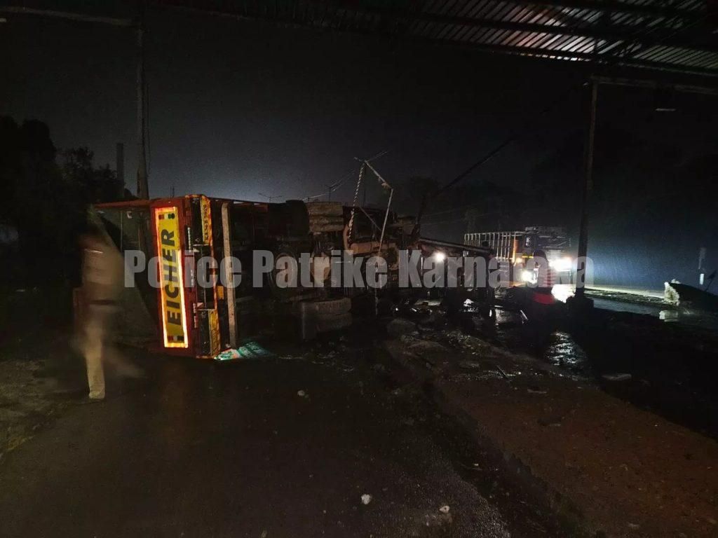 ಸುರತ್ಕಲ್: ಟೋಲ್ ಗೇಟ್ ಗೆ ಗುದ್ದಿ ಟ್ರಕ್ ಅಪಘಾತ – ಓರ್ವ ಗಾಯ