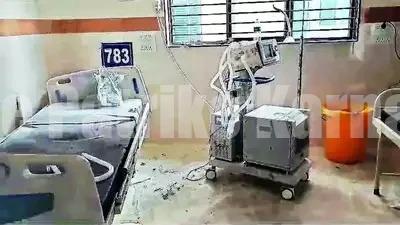 ಐಸಿಯುನಲ್ಲೇ ಬೀಡಿ ಸೇದಿದ ರೋಗಿ- ಆಸ್ಪತ್ರೆಗೆ ಬೆಂಕಿ