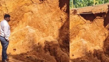 ವಿಟ್ಲ: ಗುಡ್ಡ ಜರಿದು ಮಣ್ಣಿನಡಿ ಸಿಲುಕಿದ ಇಬ್ಬರು ಕಾರ್ಮಿಕರು..!