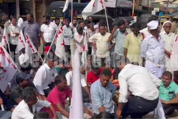 ಉಳ್ಳಾಲ ಠಾಣಾಗೆ ಮುತ್ತಿಗೆ ಹಾಕಲು ಯತ್ನಿಸಿದ ಡಿವೈಎಫ್ ಐ ಕಾರ್ಯಕರ್ತರು