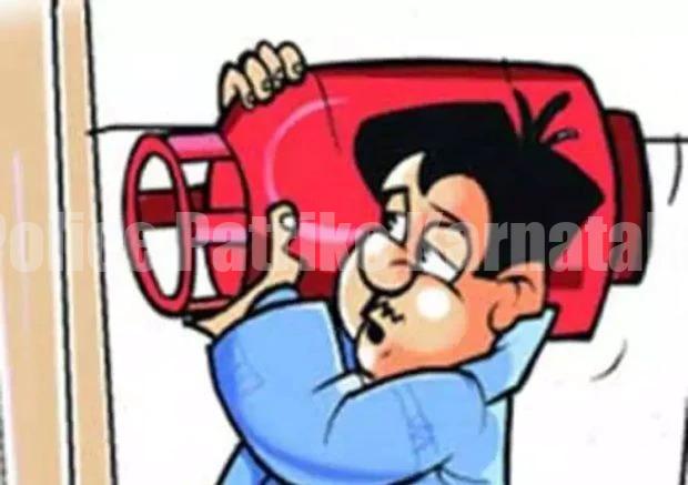 ಸುಳ್ಯ: ಖಾಲಿ ಸಿಲಿಂಡರ್ ಇರಿಸಿ ಗ್ಯಾಸ್ ತುಂಬಿದ್ದ ಜಾಡಿ ಹೊತ್ತೊಯ್ದ ಕಳ್ಳ!