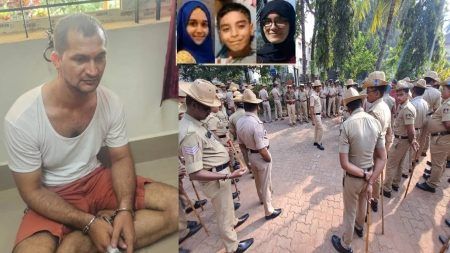 ಉಡುಪಿ: ನಾಲ್ವರ ಹತ್ಯೆ ಪ್ರಕರಣ – ಆರೋಪಿಯನ್ನು ಬಿಗಿ ಭದ್ರತೆಯಲ್ಲಿ ಕೋರ್ಟ್ ಗೆ ಕರೆತಂದ ಪೊಲೀಸರು