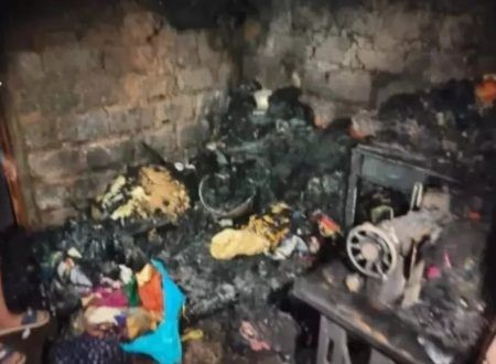 ಬಂಟ್ವಾಳ : ಅಗ್ನಿ ಅವಘಡ ಮನೆ ಸಂಪೂರ್ಣ ಭಸ್ಮ