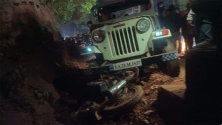 ಪುತ್ತೂರು: ಜೀಪು ಬೈಕ್ ಮದ್ಯೆ ಅಪಘಾತ : ಬೈಕ್ ಸವಾರ ಸಾವು- ಇಬ್ಬರು ಮಕ್ಕಳು ಗಂಭೀರ