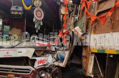 ಬಜ್ಪೆ: ಲಾರಿ ಬ್ರೇಕ್ ಫೇಲ್ ಆಗಿ ಸರಣಿ ಅಪಘಾತ..!