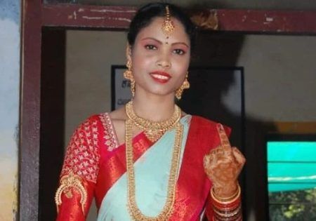 ಬಂಟ್ವಾಳ: ಮುಹೂರ್ತಕ್ಕೂ ಮೊದಲೇ ಮದುಮಗಳಿಂದ ಮತದಾನ