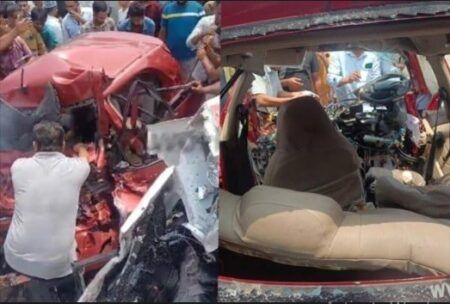 ಕಾಸರಗೋಡು: ಅಂಬ್ಯುಲೆನ್ಸ್ – ಕಾರು ನಡುವೆ ಭೀಕರ ಅಪಘಾತ; ಮೂವರು ಸಾವು