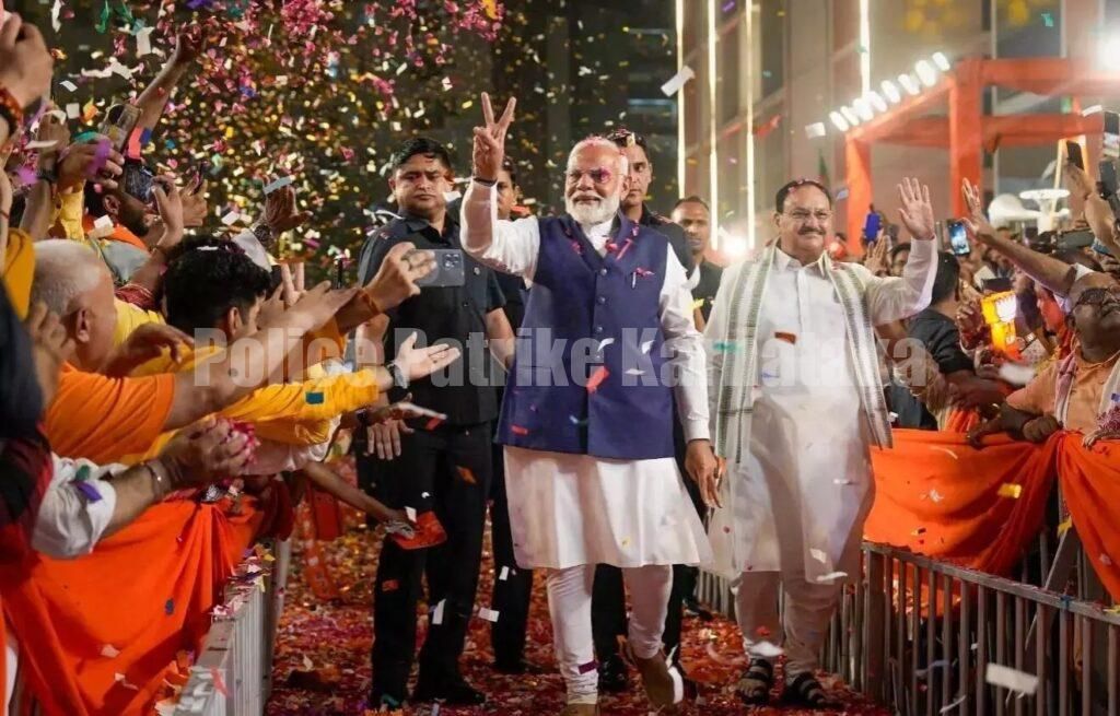 ಜೂ.8ರಂದು ಮೋದಿ 3ನೇ ಅವಧಿಗೆ ಪ್ರಧಾನಿಯಾಗಿ ಪ್ರಮಾಣ ವಚನ ಸ್ವೀಕಾರ