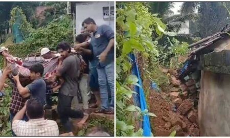 ಮಂಗಳೂರು: ಭಾರೀ ಮಳೆಗೆ ಕುಸಿದು ಬಿದ್ದ ಮನೆಯ ಗೋಡೆ- ಮಕ್ಕಳು ಸೇರಿ ನಾಲ್ವರು ಸಾವು