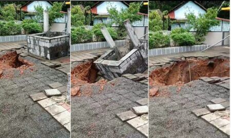 ಕಾರ್ಕಳ: ಭಾರೀ ಮಳೆಗೆ ನೋಡು ನೋಡುತ್ತಿದ್ದಂತೆ ಬಾವಿ ಕುಸಿತ – ಮನೆಯವರು ಅಪಾಯದಿಂದ ಪಾರು