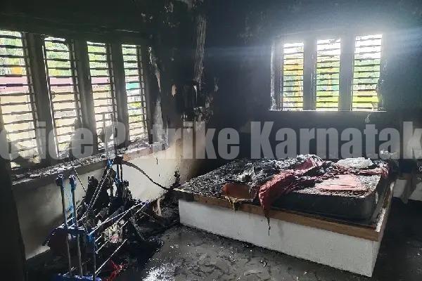 ಕಡಬ: ವಿದ್ಯುತ್ ಶಾರ್ಟ್ ಸರ್ಕ್ಯೂಟ್ನಿಂದ ಮನೆಗೆ ಬೆಂಕಿ..!