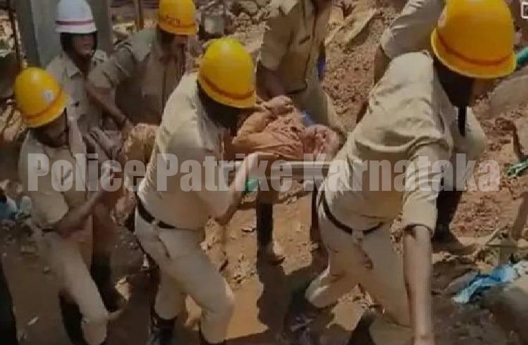 ಮಂಗಳೂರು: ಕಟ್ಟಡ ನಿರ್ಮಾಣ ಕಾಮಗಾರಿ ವೇಳೆ ಮಣ್ಣು ಕುಸಿತ ಪ್ರಕರಣ -ಓರ್ವ ಕಾರ್ಮಿಕನ ರಕ್ಷಣೆ