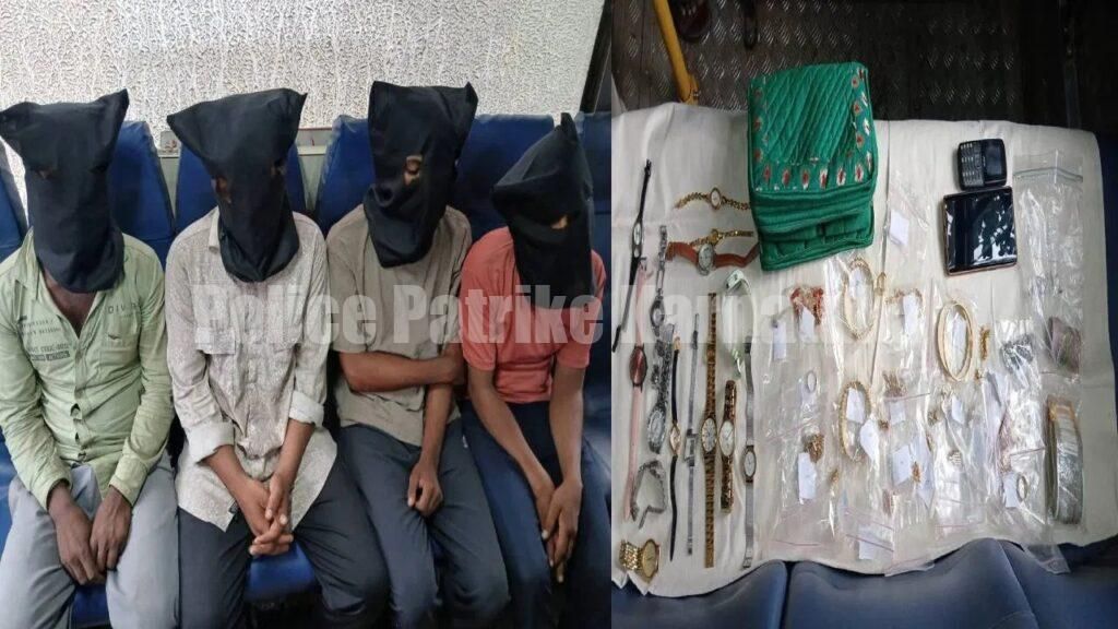 ಮಂಗಳೂರು ಪೊಲೀಸರ ಮಿಂಚಿನ ಕಾರ್ಯಾಚರಣೆ : ಕೃತ್ಯ ನಡೆದು ಐದೇ ಗಂಟೆಗಳಲ್ಲಿ ಚಡ್ಡಿ ಗ್ಯಾಂಗ್ ಅರೆಸ್ಟ್…!!