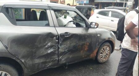 ಉಡುಪಿ: ಭೀಕರ ಅಪಘಾತ; ಪೊಲೀಸ್ ಸಿಬ್ಬಂದಿ ಸೇರಿ ಹಲವರಿಗೆ ಗಾಯ