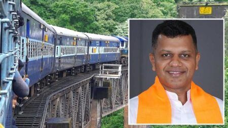 ಮಂಗಳೂರು: ಸಂಸದ ಕ್ಯಾಪ್ಟನ್ ಚೌಟ ಮನವಿ ಬೆನ್ನಲ್ಲೇ ಮಂಗಳೂರು-ಬೆಂಗಳೂರು ಮಧ್ಯೆ ವಿಶೇಷ ರೈಲು ಸಂಚಾರ ಆರಂಭ