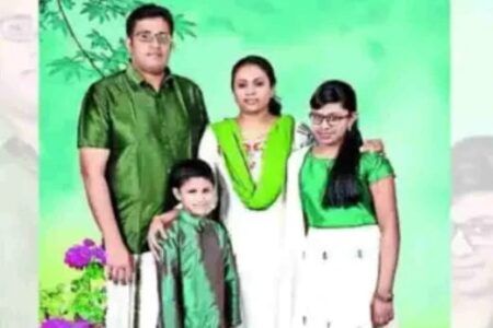 ಅಪಾರ್ಟ್ ಮೆಂಟ್ ನಲ್ಲಿ ಅಗ್ನಿ ಅವಘಡ; ಒಂದೇ ಕುಟುಂಬದ ನಾಲ್ವರು ಸಜೀವದಹನ