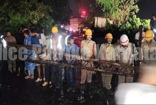 ಬಂಟ್ವಾಳ: ಭಾರೀ ಗಾಳಿ ಮಳೆಗೆ ವಿದ್ಯುತ್ ಕಂಬಗಳು ಧರೆಗೆ..!