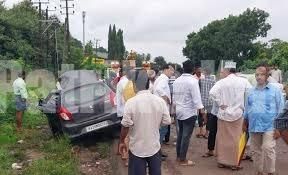 ಬಂಟ್ವಾಳ: ಕಾರು ಭೀಕರ ಅಪಘಾತ..! ಪತ್ನಿ ಸಾವು, ಪತಿ ಗಂಭೀರ..!