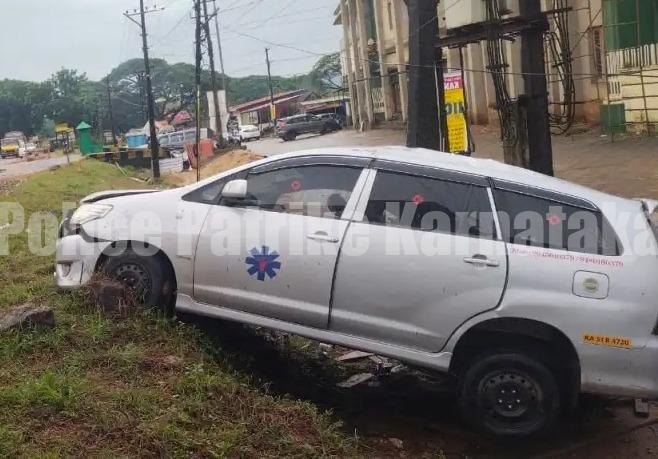 ಮಂಗಳೂರು: ಆಂಬ್ಯುಲೆನ್ಸ್ ಅಪಘಾತ – ರೋಗಿ ಮೃತ್ಯು..!