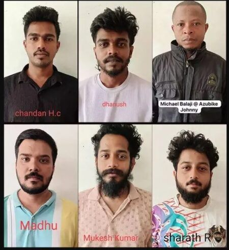 ಮಂಗಳೂರು: ಅಕ್ರಮ ಮಾದಕ ವಸ್ತು ಸಾಗಾಟ : ವಿದೇಶಿ ಪ್ರಜೆ ಸಹಿತ 6 ಆರೋಪಿಗಳ ಬಂಧನ