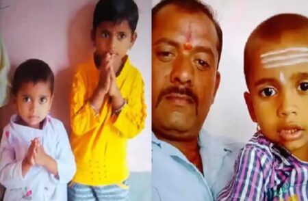 ಮೂವರು ಮಕ್ಕಳೊಂದಿಗೆ ನದಿಗೆ ಹಾರಿ ತಂದೆ ಆತ್ಮಹತ್ಯೆ..!