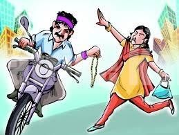 ವಿಳಾಸ ಕೇಳುವ ನೆಪದಲ್ಲಿ ಬೈಕ್ ಸವಾರನಿಂದ ಚಿನ್ನದ ಸರ ಸುಲಿಗೆ- ಪ್ರಕರಣ ದಾಖಲು