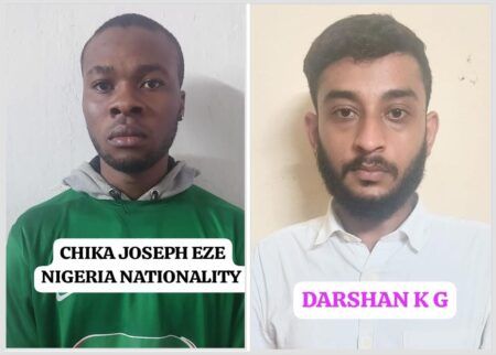 ಮಂಗಳೂರು : ಮಾದಕದ್ರವ್ಯ ಎಂಡಿಎಂಎ ಮಾರಾಟ – ನೈಜೀರಿಯಾ ಪ್ರಜೆ ಸೇರಿದಂತೆ ಇಬ್ಬರ ಅರೆಸ್ಟ್..!