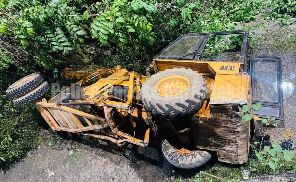 ಮಂಗಳೂರು: ಕ್ರೇನ್ ಪಲ್ಟಿ – ಗಂಭೀರ ಗಾಯಗೊಂಡಿದ್ದ ಚಾಲಕ ಸಾವು