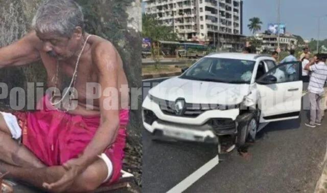 ಕಾರು ಡಿಕ್ಕಿ ಹೊಡೆದು ಪಾದಚಾರಿ ಸ್ಥಳದಲ್ಲೇ ಸಾವು