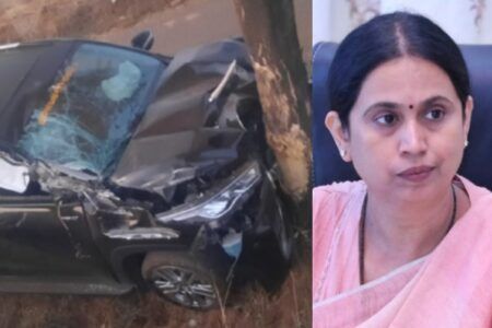 ಲಕ್ಷ್ಮೀ ಹೆಬ್ಬಾಳಕರ್ ಕಾರು ಅಪಘಾತ; ಆಸ್ಪತ್ರೆಗೆ ದಾಖಲಾದ ಸಚಿವೆ