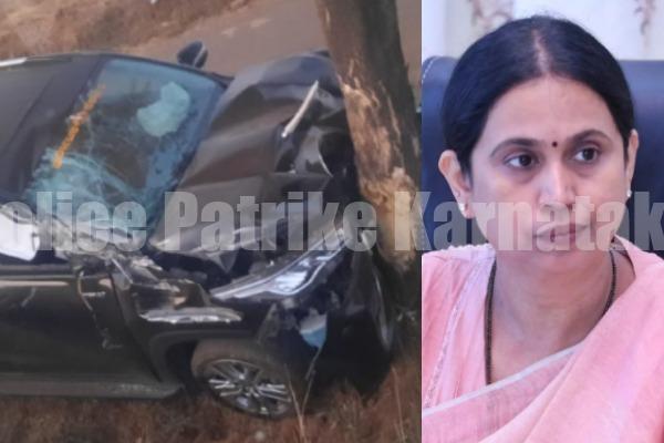 ಲಕ್ಷ್ಮೀ ಹೆಬ್ಬಾಳಕರ್ ಕಾರು ಅಪಘಾತ; ಆಸ್ಪತ್ರೆಗೆ ದಾಖಲಾದ ಸಚಿವೆ