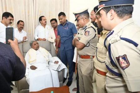 ಮಂಗಳೂರು: ಬ್ಯಾಂಕ್ ದರೋಡೆ ಪ್ರಕರಣ- ಪೊಲೀಸ್ ಅಧಿಕಾರಿಗಳ ಜೊತೆ ಸಭೆ- ಸಿಎಂ ಗರಂ