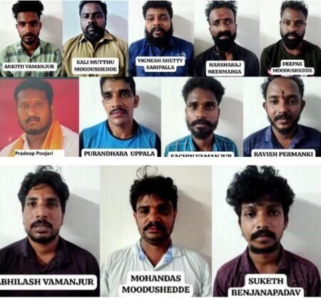 ಮಂಗಳೂರು: ಮಸಾಜ್ ಪಾರ್ಲರ್ಗೆ ರಾಮಸೇನೆ ಕಾರ್ಯಕರ್ತರ ದಾಳಿ ಪ್ರಕರಣ – ಟಿವಿ ಕ್ಯಾಮರಮ್ಯಾನ್ ಸಹಿತ 14ಮಂದಿ ಅರೆಸ್ಟ್