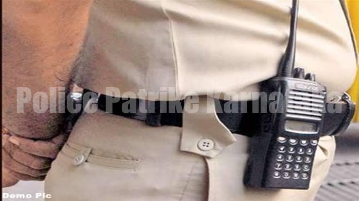 ಪಿಎಸ್ಐ ಜೀಪಿನಿಂದಲೇ ವಾಕಿಟಾಕಿ ಕಳವು!!