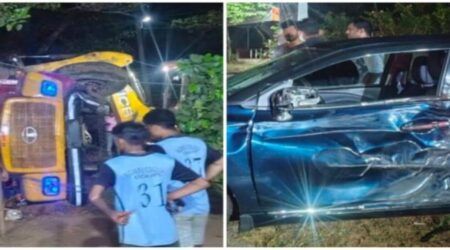 ಕಾರು ಮತ್ತು ಟಿಪ್ಪರ್ ಡಿಕ್ಕಿ – ಟಿಪ್ಪರ್ ಅಡಿಗೆ ಬಿದ್ದು ಚಾಲಕ ಮೃತ್ಯು..!