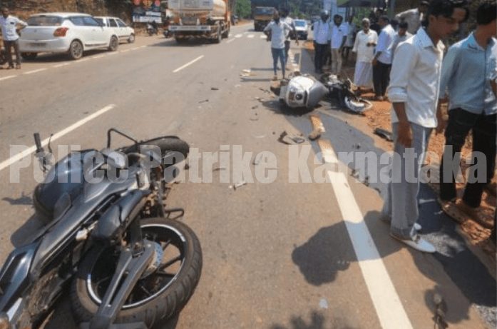 ಪುತ್ತೂರು: ಬೈಕ್ – ಆಕ್ಟಿವಾ ನಡುವೆ ಡಿಕ್ಕಿ: ಇಬ್ಬರು ಆಸ್ಪತ್ರೆಗೆ ದಾಖಲು..!!