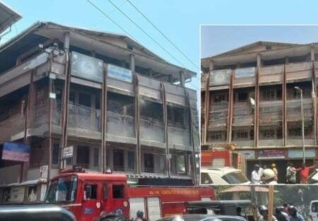 ಮಂಗಳೂರು: ಮಳಿಗೆಯಲ್ಲಿ ಅಗ್ನಿ ಅವಘಡ..!