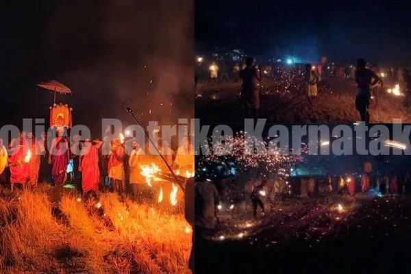 ಉಡುಪಿ: ಕೆಮ್ತೂರು ವಿಷ್ಣುಮೂರ್ತಿ ದೇವಸ್ಥಾನದಲ್ಲಿ ‘ತೂಟೆದಾರ’-ವಿಶಿಷ್ಟ ಆಚರಣೆ