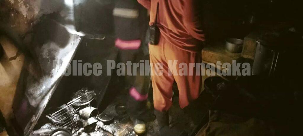 ಕಾಸರಗೋಡು: ಮನೆಗೆ ಬೆಂಕಿ ತಗುಲಿ ಅಪಾರ ಹಾನಿ..!