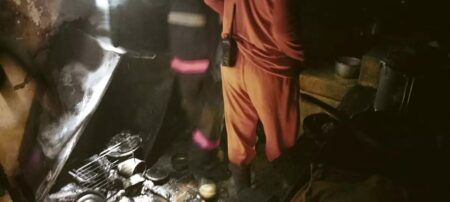 ಕಾಸರಗೋಡು: ಮನೆಗೆ ಬೆಂಕಿ ತಗುಲಿ ಅಪಾರ ಹಾನಿ..!