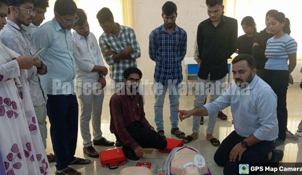 ಕಣಚೂರು ಸಂಸ್ಥೆಯಿಂದ ಮಂಗಳೂರು ವಿಶ್ವವಿದ್ಯಾಲಯದ ವಿದ್ಯಾರ್ಥಿಗಳಿಗೆ ಸಿಪಿಆರ್ ಮತ್ತು ಪ್ರಥಮ ಚಿಕಿತ್ಸೆ ತರಬೇತಿ