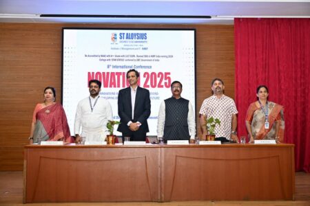 ಸೈಂಟ್ ಅಲೋಶಿಯಸ್ ವಿಶ್ವವಿದ್ಯಾಲಯದಲ್ಲಿ ‘ನೋವೇಶನ್ 2025’ ಅಂತರರಾಷ್ಟ್ರೀಯ ಸಮ್ಮೇಳನದ ಯಶಸ್ವಿ ಆಯೋಜನೆ