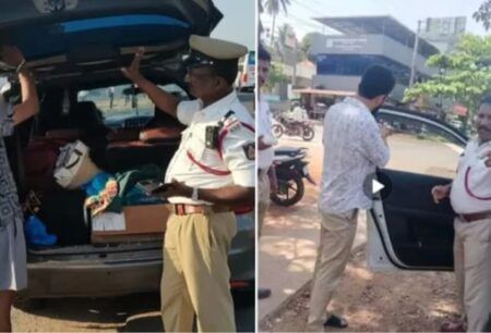 ಮಂಗಳೂರು :ಟಿಂಟೆಡ್ ಗ್ಲಾಸ್ ವಿರುದ್ಧ ಪೊಲೀಸರ ಕಾರ್ಯಾಚರಣೆ-504 ಕಾರುಗಳಿಗೆ ₹2.53 ಲಕ್ಷ ದಂಡ