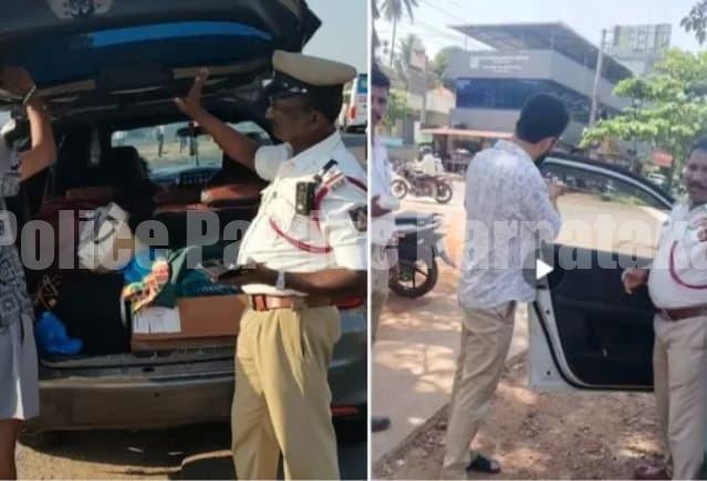 ಮಂಗಳೂರು :ಟಿಂಟೆಡ್ ಗ್ಲಾಸ್ ವಿರುದ್ಧ ಪೊಲೀಸರ ಕಾರ್ಯಾಚರಣೆ-504 ಕಾರುಗಳಿಗೆ ₹2.53 ಲಕ್ಷ ದಂಡ