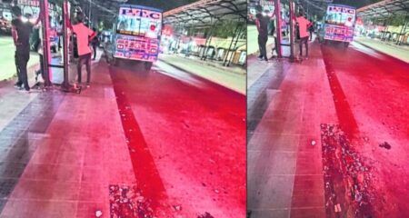 ಸ್ಟೇಟ್ಬ್ಯಾಂಕ್ ಬಸ್ ನಿಲ್ದಾಣದಲ್ಲಿ ಬೆಳಕು ಇಲ್ಲ, ಕುಳಿತುಕೊಳ್ಳಲು ಜಾಗ ಇಲ್ಲ – ಸಾರ್ವಜನಿಕರಿಂದ ಆಕ್ರೋಶ